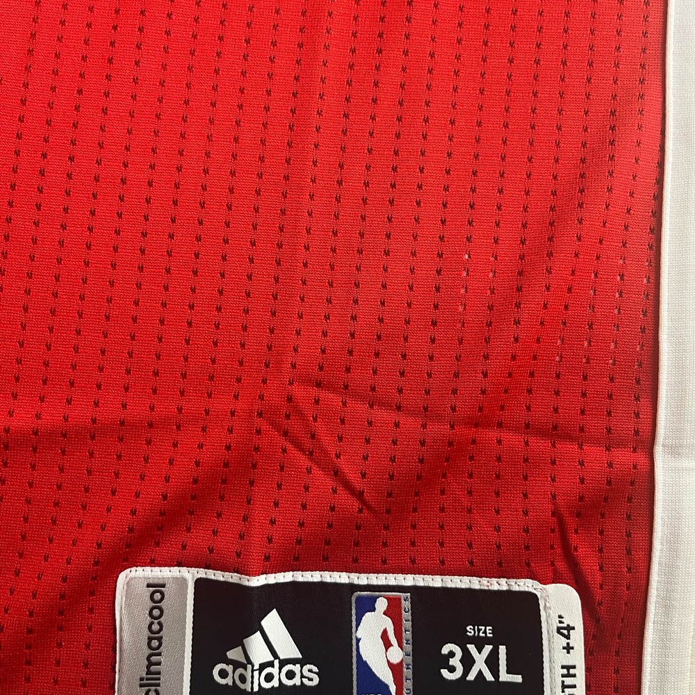 Houston Rockets NBA Adidas Climacool Jersey 3XL Length +4 Red & Yellow Brand New - Picture 5 of 5